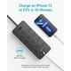 thumbnail image 1 of Anker Power Strip Surge Protector (2100J), 12 tomacorrientes con 2 puertos USB A y 1 USB C para múltiples dispositivos, cable de extensión de 5 pies, carga de entrega de energía de 20 W para el hogar,, 1 of 2