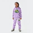 thumbnail image 2 of TechWave St. Patrick's Day Children's Middle And Large Children's Long Sleeved Letter Print Hooded Top Sweater Pants Set Checke Top And Bottom Giraffe Items for Girls 6 Month Birthday Outfit Girl Baby, 2 of 3