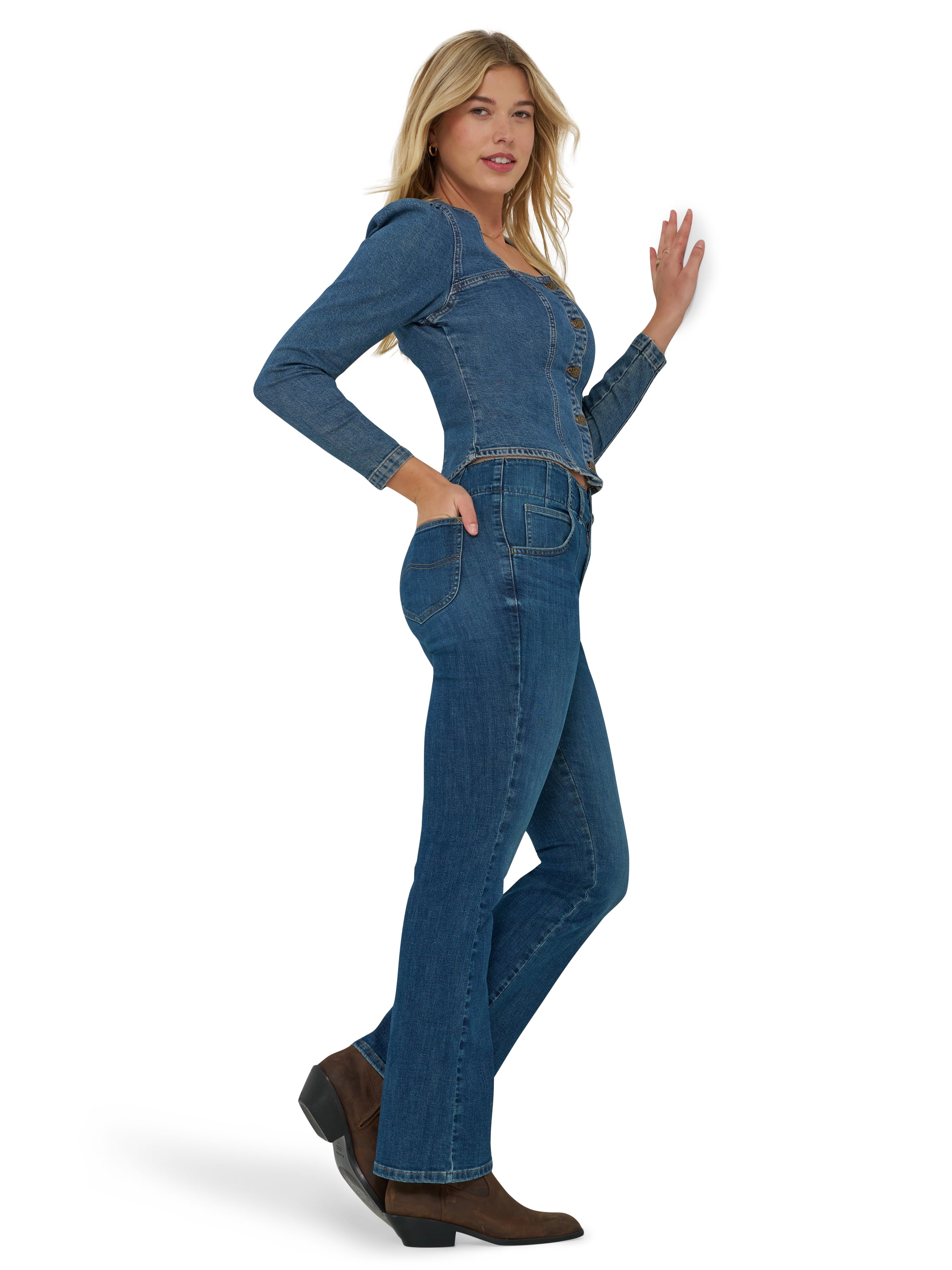 Lee® Women Heritage High Rise Bootcut Jean, Available in Regular and Long Inseams, Sizes 2-18