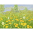thumbnail image 3 of Lafayette F. Cargill 14x11 Black Modern Framed Museum Art Print Titled - Dandelion (1937), 3 of 5