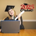 thumbnail image 5 of 2025 Graduation Wooden Sign Wall Hanging, 11.8 x 7.1 in Lightweight Wood Plaque in 5 Bold Colors, Door & Wall Decor, Photo Prop for End-of-Semester Party, Class of 2025 Graduation Celebration, 5 of 6