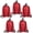 Red, variant on Trail maker 100 Pack Drawstring Backpack Bulk, Colorful Wholesale Drawstring Backpacks in Bulk for Sports, Crafting, Party Favors, School - Red