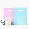 thumbnail image 6 of Choice Marts Merchandise Bags Pastel Pink & Pastel Blue Color 200 Count 9"x12" Size 1.5Mil Thick, 6 of 8