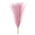 thumbnail image 1 of 2 Paquetes de Hierba Pampas Falsa de 17 Pulgadas, 10 Tallos de Hierba Artificial para Decoración, Marrón Rojo, 1 of 6