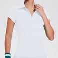 thumbnail image 1 of Haivin Women's Casual Top, Solid Color Short Sleeve, for Everyday Wear, 1 of 5