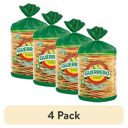 (4 pack) Guerrero Tostadas Norteñas Clasicas, 30 Count