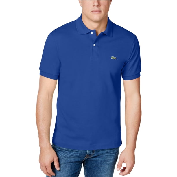Lacoste Classic Pique Rugby Polo para hombre, azul, grande