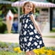 thumbnail image 5 of Fotbe Swan Vestido de Dormir para Niñas de 3 a 10 Años, Mangas Cortas, Estilo Princesa, Pijama Camisón con Mangas Voladas-X-Large, 5 of 6