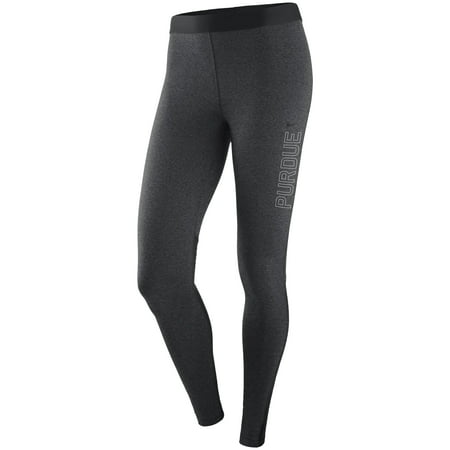Women's Nike Heathered Charcoal Purdue Boilermakers Pro Warm Performance Tights