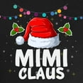 thumbnail image 3 of CafePress - Mimi Claus Santa Hat Christmas Maternity T Shirt - Maternity Dark T-Shirt, 3 of 4