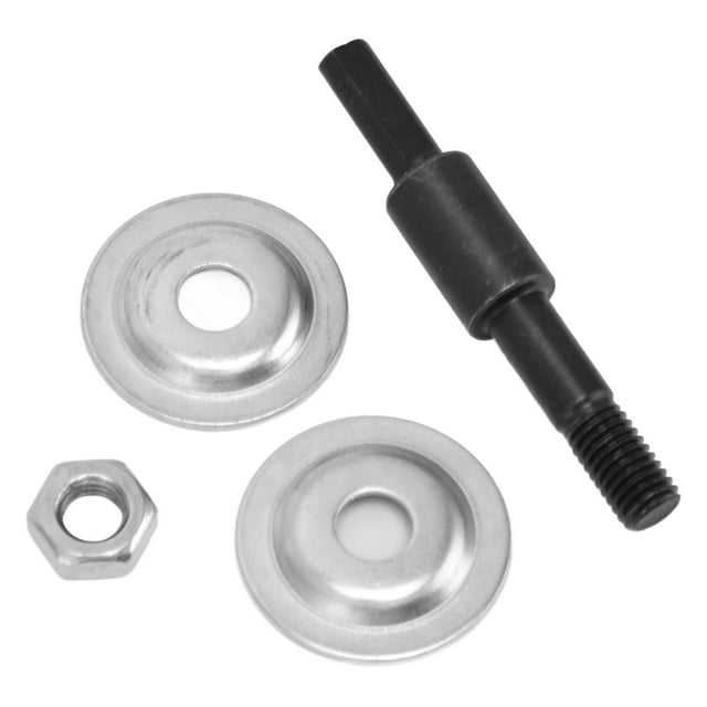 Drill Arbor Adapter, Metal Threaded Design Arbors Shaft Stable Working Firm Fixing For Connecting 6mm Round Shank Connecting Rod,8mm Round Shank Connecting Rod,8.3mm Shank
