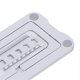 thumbnail image 2 of Phone Stand Foldable Portable Ergonomic 7 Angle Adjustments Bottom Silicone Aluminum Alloy Tablet Holder Silver, 2 of 3
