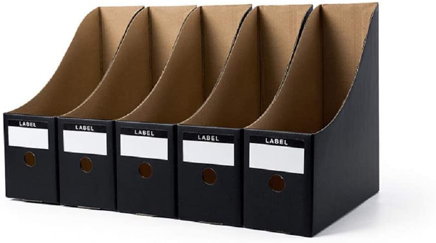 Marble Pattern LIUNIAN 5pcs Office File Magazine Holder Filling Rack ...