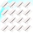 thumbnail image 2 of 32pcs 3 Inch Door Hinge Stainless Steel Flap Hinge Counter Back Flap Backflap Hinge Drawer Butt Hinge (Silver), 2 of 8