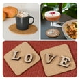 thumbnail image 6 of Uxcell Round Cork Coasters Wooden Trivet Drinks Absorbent Mats 24 Pack 6 x 0.15 inch (D*T), 6 of 6