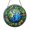 Acrylic 3.5 Inch, variant on Earth Globe Stained Glass Suncatcher Window Hanging Decor, Colorful Planet Earth Art Glass Panel with Leaf Border, Nature Inspired World Design Decorative Window Ornament for Home Gift