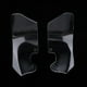 thumbnail image 3 of 2 Pcs Deflectores Parabrisas de Motocicleta para Moto Izquierda Derecha, 3 of 9