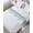 White Gray Blue Teal Green, variant on Bed Runner Scarf King Size, Teal Green Eucalyptus Leaves Stain Bed Runners & Scarves for Foot of Beds, Spring Plants Leaves Country Decorative Bedding Runner Scarf for Hotel Home Bedroom 94 x20 Inch