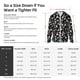 thumbnail image 5 of Fotbe Black White Leaves Chaqueta con Protección Solar UPF 50+ para Hombre y Mujer, Camisa con Capucha y Bolsillos-Medium, 5 of 7