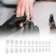 thumbnail image 3 of fastboy 24 Pcs Faux Ongles Ronds Solides Tête Ronde Ongles Acryliques pour Amateurs de Manucure Type30, 3 of 6