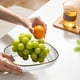 thumbnail image 5 of Fiudx Platos de Pet Transparentes, Diseño Cuadrado Multifuncional, Ligeros y Fáciles de Limpiar, Ideales para Frutas, Aperitivos y Otros Platos, Versátiles para Comer, Juego de 4, Tamaño 15 X 15 Cm, 5 of 7