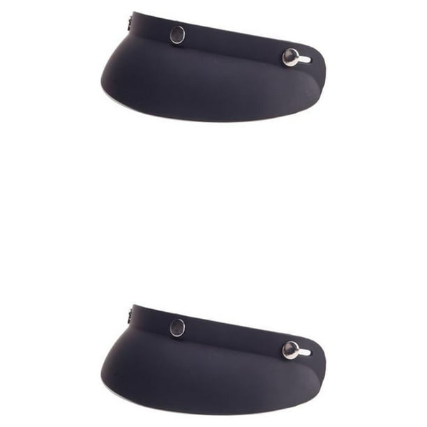 Wosthever Viseras de casco de motocicleta resistentes al desgaste con borde de 3 broches, protector solar de profesional de alta resistencia, Type2 NO2