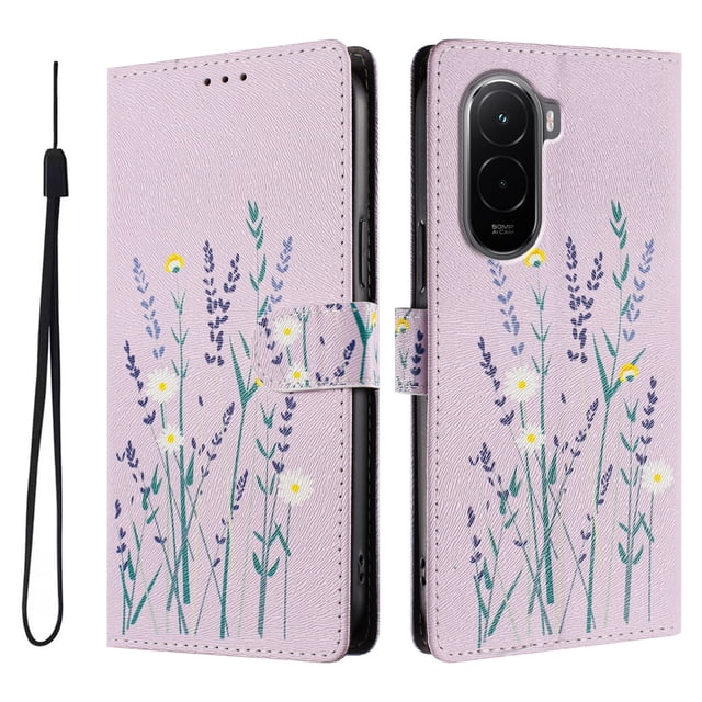 FOXDOCK Funda Tipo Cartera para Xiaomi POCO M7 4G con Soporte y Correa – Diseño de Patrones Lindos