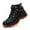Red, variant on Sogetch Steel Toe Boots Men Women Lightweight Work Boots Puncture Proof Comfy Work Shoes