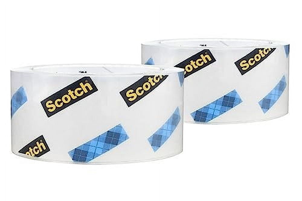 Scotch Heavy Duty Shipping Packing Tape, Clear, Shipping and Packaging Supplies, 1.88 in. x 54.6 yd., 18 Tape Rolls