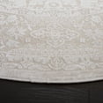 thumbnail image 3 of SAFAVIEH Reflection Dermot Traditional Area Rug, Cream/Ivory, 5' x 5' Round, 3 of 7
