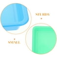 thumbnail image 5 of 5 Pcs Pp Fruit and Vegetable Plate Jewelry Tray Bread Tray Plastic Tray Breakfast Trays Household Tray Snack Plate Child, 5 of 6