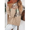 thumbnail image 2 of Light French Beige Aztec Quilted Patchwork Western Fashion Jacket for Women - [ZhiHiMeRi] | L, 2 of 12