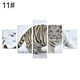 thumbnail image 2 of Gwong Decoración hogareña 5pcs Tiger Art Painting Poster Cartel Foto de Colgante Set Hogar Sala de estar Decoración de la pared Gwong 21036406, 2 of 7