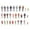 Assorted Color, variant on WEUVEB Model Scene Miniature Scene People Figurines Assorted Color 30pcs