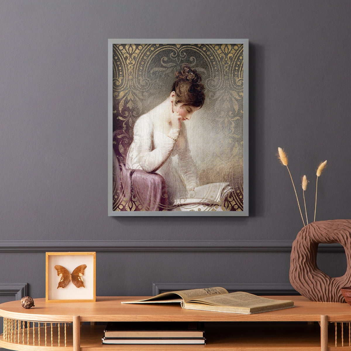 An Interesting Story in Paper Solid Wood 16 x 20 Framed Print