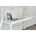 thumbnail image 5 of Pemberly Row Full Wooden Loft Bed with Desk in White, 5 of 5