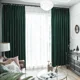 thumbnail image 4 of Velvet Curtains for Living Room Blackout Luxury Decor Bedroom Hall Drapes Green Sheer Window Fabric Blinds Tend Interior Thermal, 4 of 5