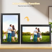 GCZ 15.6 inch Large WIFI Digital Photo Frame with 1080P IPS Full HD Touchscreen Share Photos and Videos Instantly via FRAMEO App, SD Card USB Support