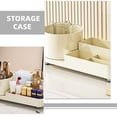 thumbnail image 3 of CHICHUMID Organizador De Para Cosméticos Y Brochas Beige Con Giratorio Y Espacio Amplio, 3 of 8