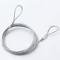 thumbnail image 2 of Cables de seguridad de acero inoxidable, cable de seguridad para candado de equipaje, trenzado ligero, 2 of 5