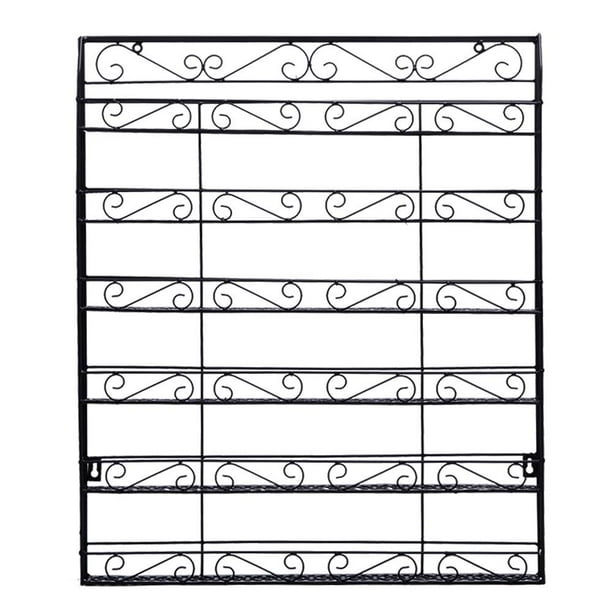6 Tier Metal Nail Polish Display Organizer Wall Rack Holder Walmart Com Walmart Com