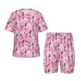 thumbnail image 1 of Balery Cartoon Poodle Dog Conjunto de Pijama Infantil de Manga Corta con Estampado – Ropa de Dormir de Algodón Suave-3X-Large, 1 of 6