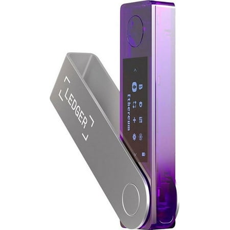 Ledger - Nano X Crypto Hardware Wallet - Bluetooth - Cosmic Purple