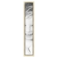 thumbnail image 2 of ArtToFrames 8" x 51" Silver with Black Lip Picture Frame, 8x51 inch Multi Wood Poster Frame (WOM-5193),  Pack, 2 of 7