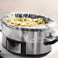 thumbnail image 4 of 6/12Pcs Slow Cooker Liners, 15"x19" Food Safe Nylon Blend Cooking Bags, Disposable Pot Liners for 3-8 QT Oval & Round Crockpots, Easy Cleanup for Soups, Stews, Chili, Kitchen,6pcs, 4 of 6