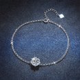 thumbnail image 2 of Moissanite Snowflake Bracelet Female S925 Silver Six-pointed Star, 2 of 2