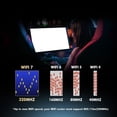 thumbnail image 3 of Tarjeta Inalámbrica WiFi 7 M.2 6338Mbps 5,4 6G 5G 2,4G Tarjeta De Red De PC De Escritorio De Triple Banda Compatible Con 10 11, 3 of 7