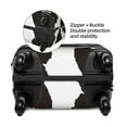thumbnail image 4 of Lsque Cow Skin 2 Printed Luggage Cover, Travel Luggage Protector,Scratch and Dirt Resistant, Fits 18-32 Inch Luggage - X-Large, 4 of 9