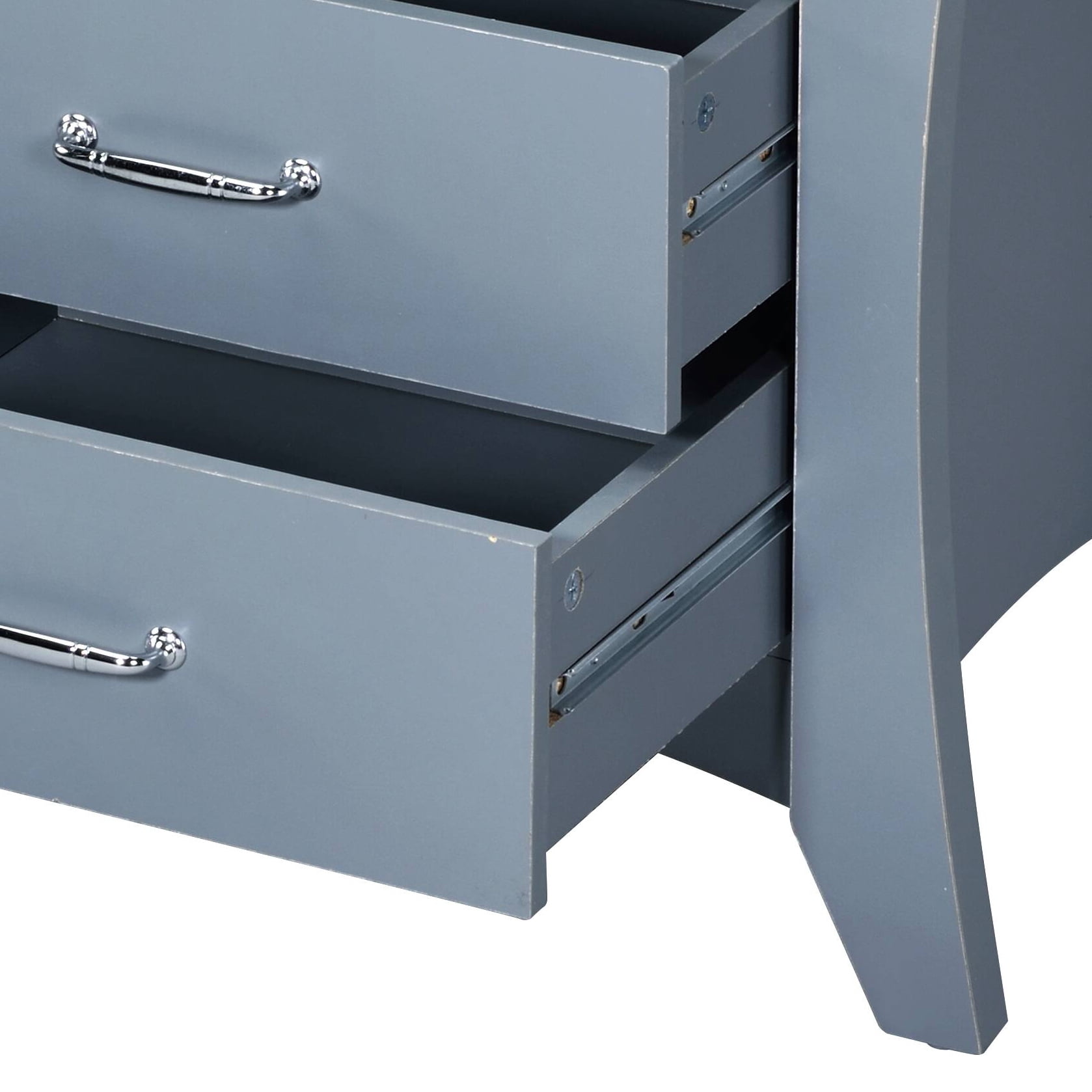 Accent Table, Gray Finish