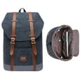 thumbnail image 2 of Lightweight Outdoor Backpack, KAUKKO Travel Casual Rucksack Laptop Daypack for 15"（6-3-GREEN）, 2 of 5